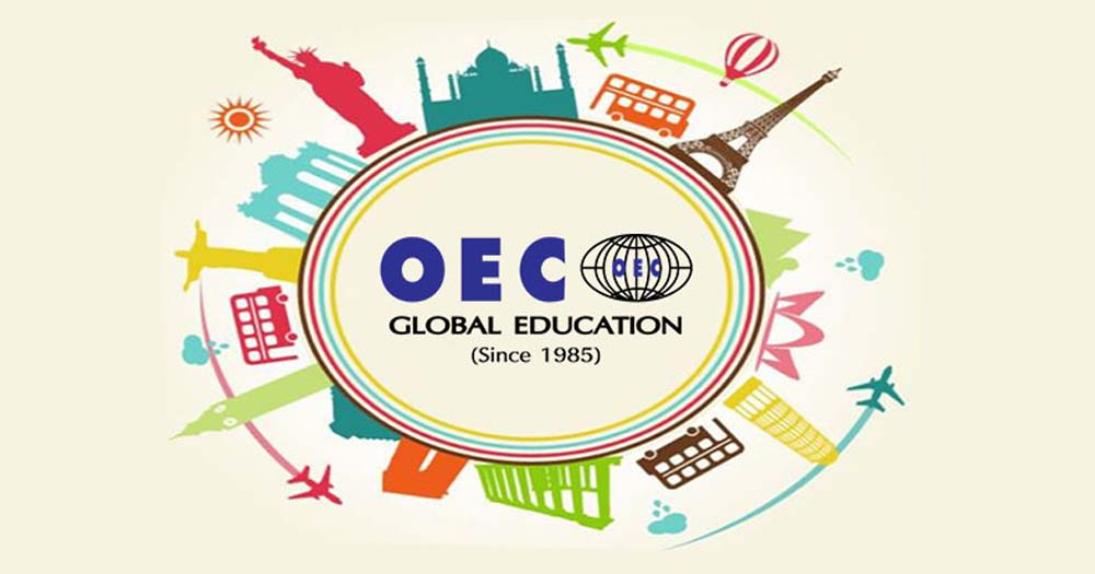 Thiết kế website du học OEC Global