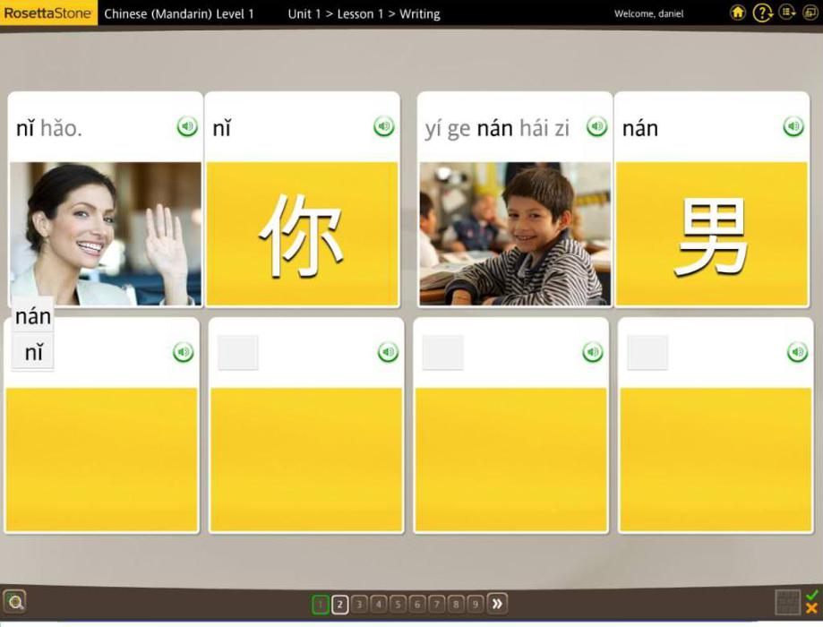 App học tiếng Trung Rosetta Stone