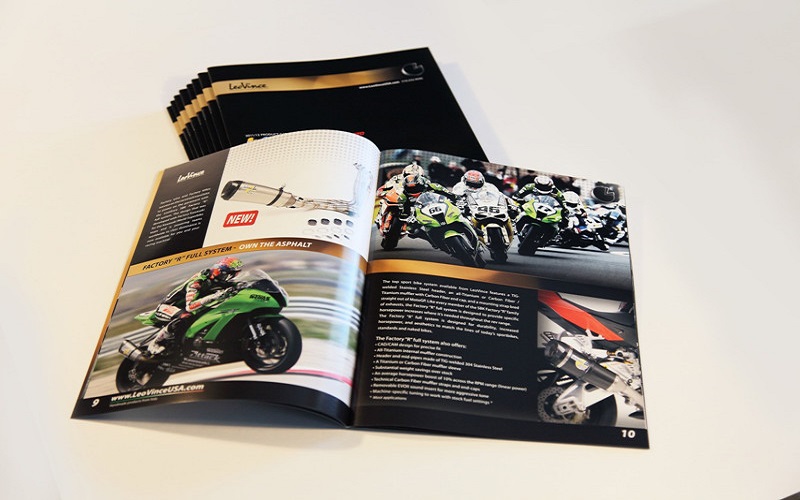 nội dung và mẫu thiết kế catalogue moto