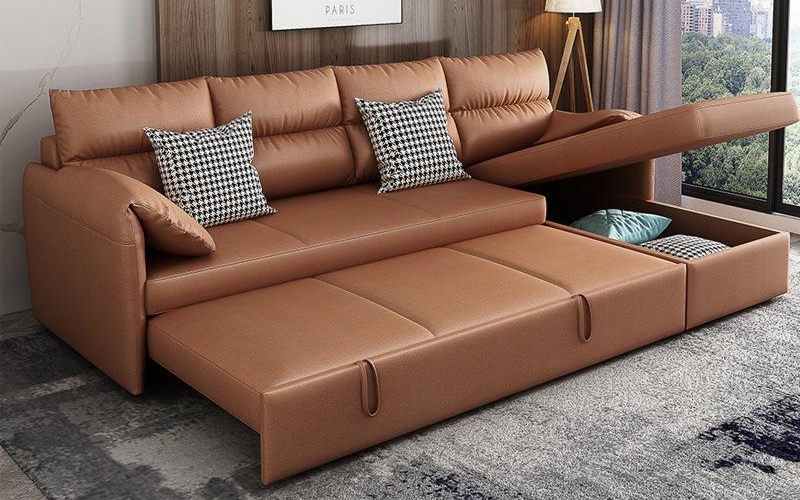 trang trí sofa giường phòng khách