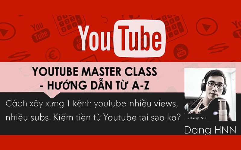 khóa học youtube masterclass