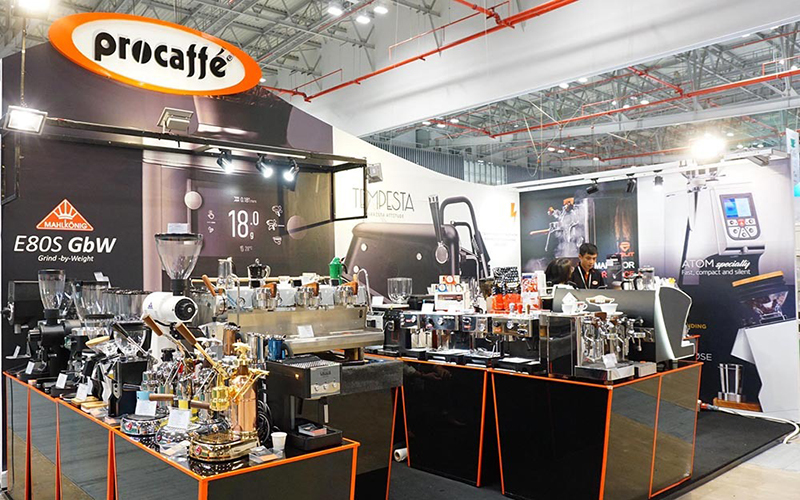 của hàng bán máy pha cà phê ProCaffe