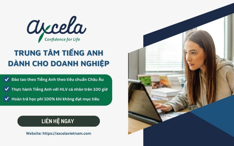 Trung tâm tiếng anh doanh nghiệp Axcela Việt Nam