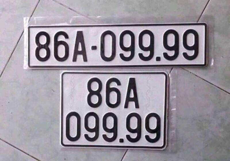 Biển số xe 9 nút có ý nghĩa gì