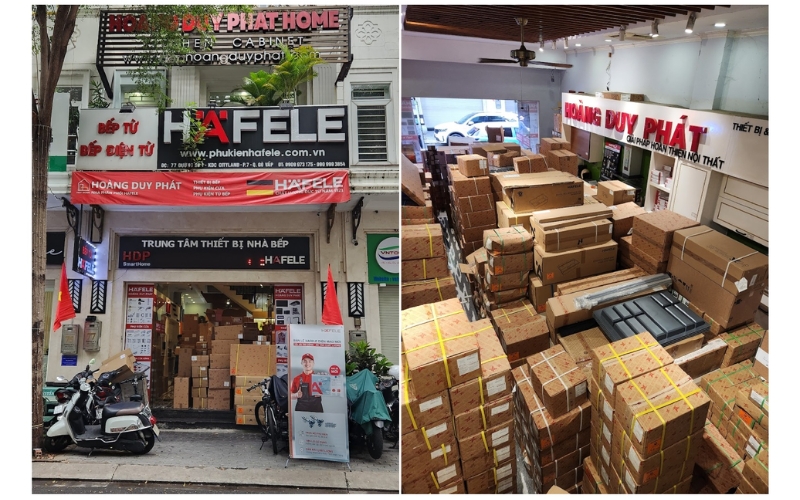 địa chỉ mua bếp từ hafele