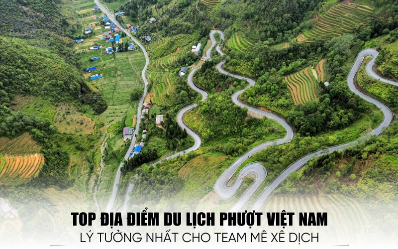 top địa điểm du lịch phượt Việt Nam