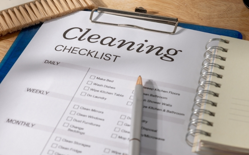 Quy trình vệ sinh chuyên nghiệp, rõ ràng