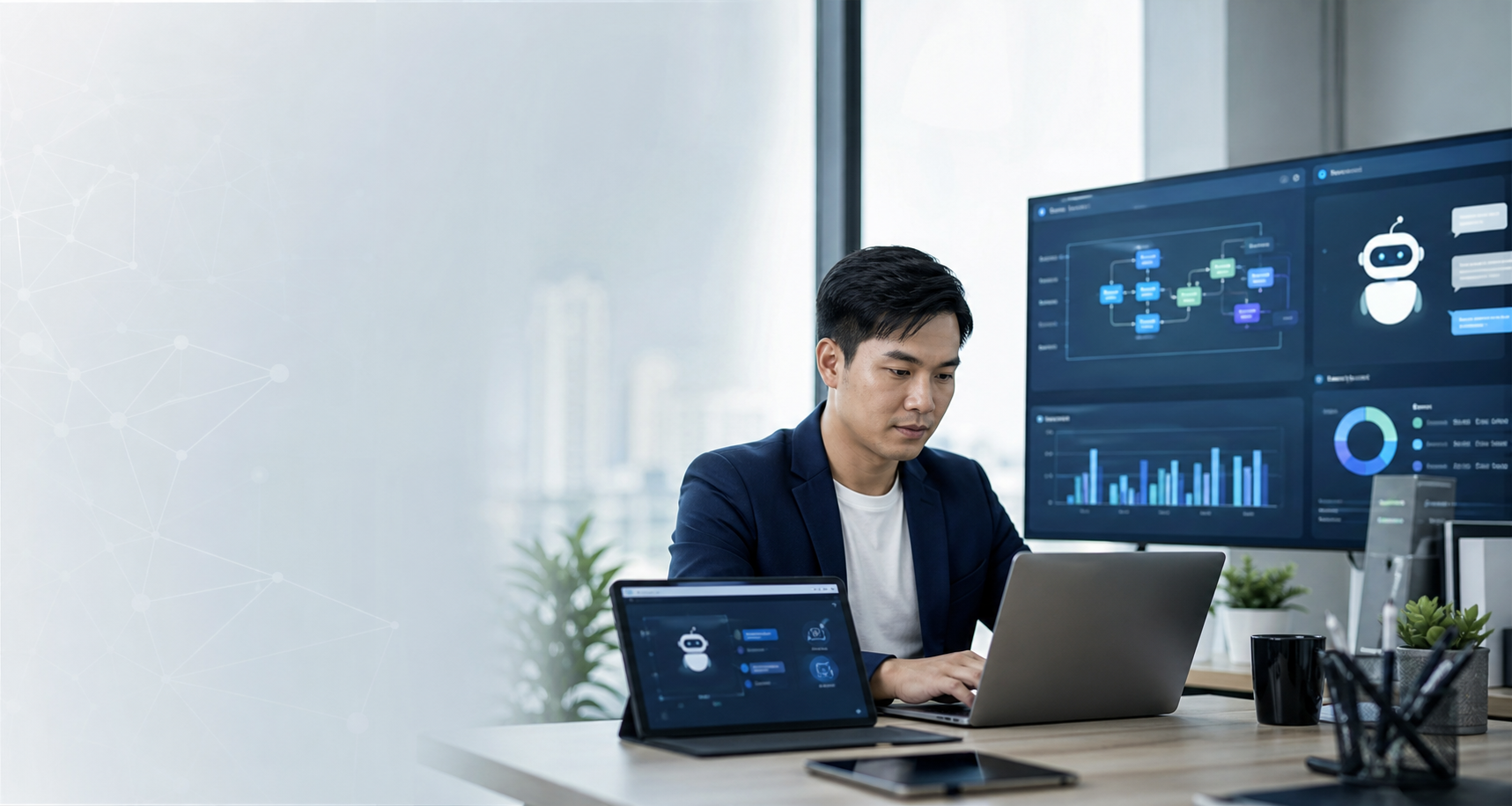 Ứng dụng AI trong doanh nghiệp: Từ chatbot đến tự động hóa quy trình vận hành